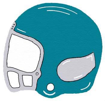 Of Wall Things: Helmet shaped bulletin board Green & Gray