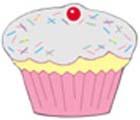 Of Wall Things: Cupcake shaped bulletin board