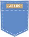 Of Wall Things: Jean Pocket Bulletin Board