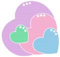 Of Wall Things: lazy heart shaped bulletin board
